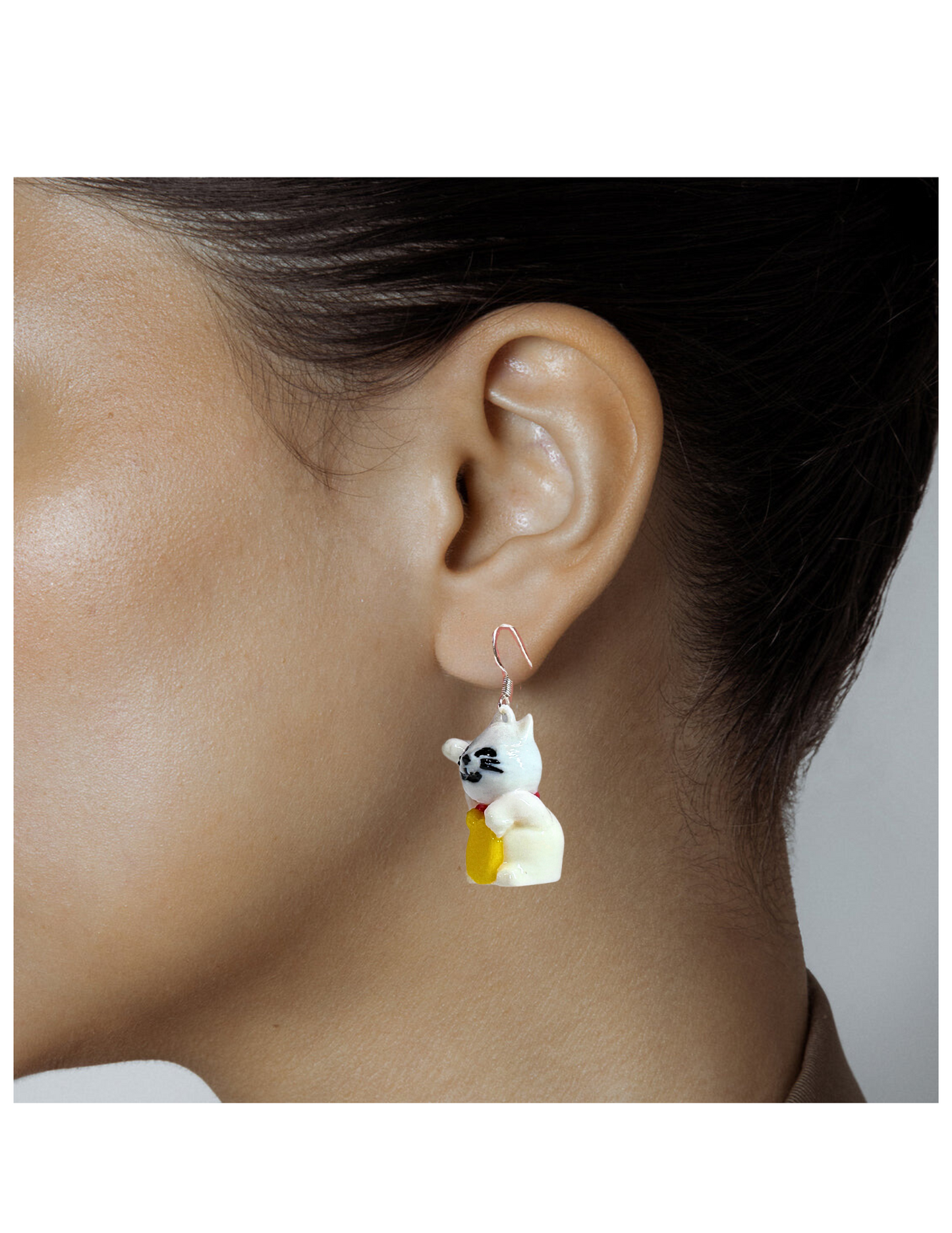 Lucky Cat Earrings